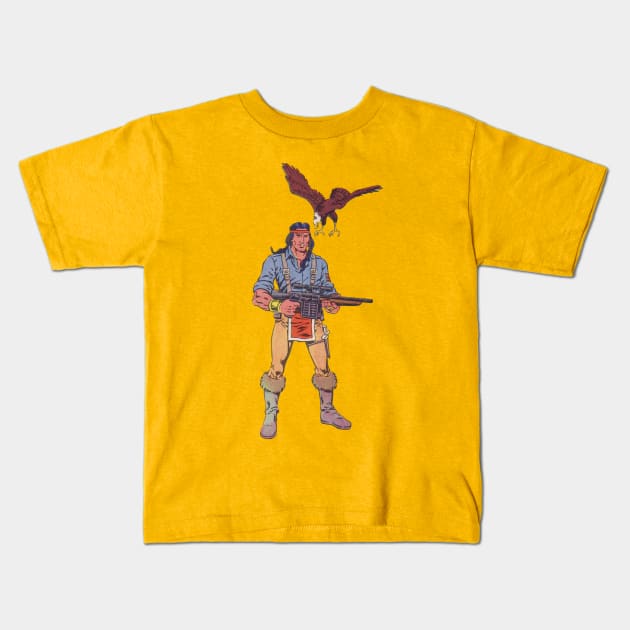 Spirit Iron-Knife & Freedom Kids T-Shirt by Scottish Arms Dealer